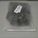 BetterJonny 2 Pack Hanging Hat Organizer Rack, 16 Stainless Steel Hat Storage Clips Holder for Men or Women Closet Hook Cap Holder (Black)