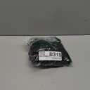 Blooming Jelly Womens Bikini Sets High Waisted Two Piece Swimsuit U Ring Linked Textured Sexy High Cut Swim Bathing Suit (Large, Black)