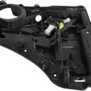 SCITOO Power Window Regulator and Motor fit for 2008 2009 2010 2011 2012 2013 for Jeep Liberty Rear Right Side 748-572