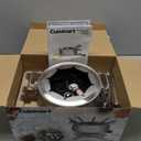 Cuisinart Fondue Pot, 3 Quart, For Chocolate, Cheese, Broth, Oil, Stainless Steel, CFO-3SSP1