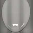 KOHLER Stonewood Quiet-Close, Elongated Toilet Seat Soft Close, Durable Wood, Easy Installation, Universal Fit, Home Essentials, White Finish, K-20466-0
