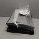 Outdoor Heated Cat House in Winter, Extremely Insulated & Weatherproof, Feral Cat Shelter with Waterproof Eaves & Escape Door for Outside Stray Barn Cat(Dark Grey,16.9"x12.7"x13.6")