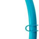 Cressi Corsica, Flexible Rubber Snorkel for Scuba Diving, Freediving and Spearfishing - Solid and Camouflage colors | made in Italy (Turquoise)