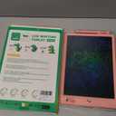 KOKODI LCD Writing Tablet,Gifts for 3 Years Old Boys and Girls,10 Inch Colorful Doodle Board Drawing Tablet, Erasable Reusable Electronic Drawing Pads, Educational and Learning Toy for Kids (Pink)