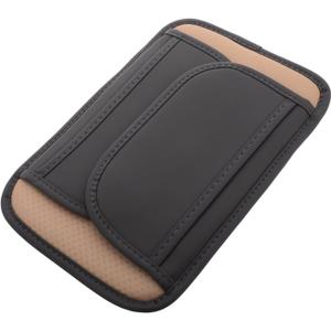Leather Armrest Seat Box Cover Car Armrest Cushion Pad for Central Console Protection Compatible with Car Brands Interior Decoration