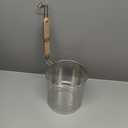 1pc Stainless Steel Filter Spoon Handle Colander Practical Cookware Strainer Kitchen Cookware Noodle Colander Stainless Steel Cooking Tool Kitchen Supply