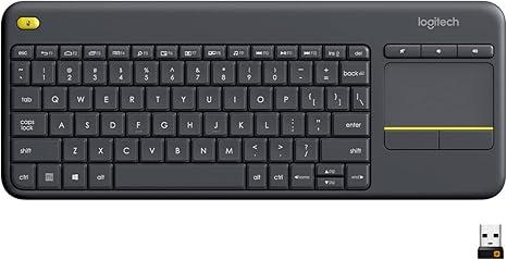 New LOGITECH Media K400 Plus Wireless Touch Keyboard