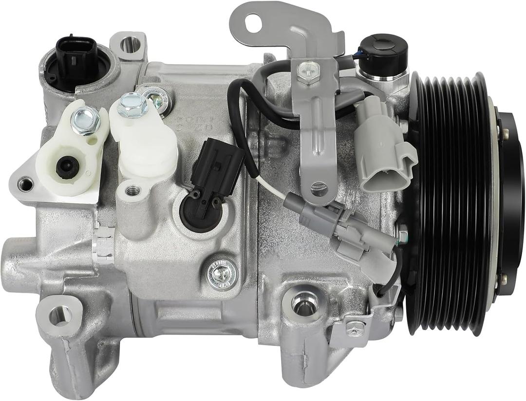 ECCPP A/C Compressor with Clutch 2012-2018 Fit for Lexus ES350 GS350 3.5L 2011-2018 Fit for Toyota Sienna Camry Avalon 3.5L Fast Cooling AC Compressor