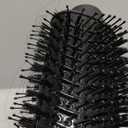 Hair Dryer Brush, 4 in 1 One Step Hair Dryer and Styler Volumizer Professional Hot Air Brush with Negative Ion Anti-frizz Blowout for Drying, Straightening Curling - Black Gold