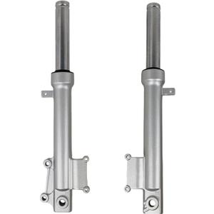 RedCap Front Shock Absorbers Forks Set for 50cc 150cc Scooter Moped TaoTao VIP MaxPower 150, PowerMax 150cc Roketa GY6 Scooter Moped 452mm (Silver)