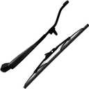 Arm Rear Wiper, Rear Windsheild Back Wiper Arm and Blade Set For Kia SORENTO 2003-2009 New 98811 3E000/98850A4000