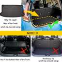 Wailtnb-Floor Mats & Cargo Mat Custom for Kia Soul 2024-2020 All Weather Mat Protection Waterproof Non-Slip Durable Floor Liners Full Set Soul Accessories Black
