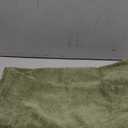 a moment Pack of 2 Decorative Chenille Throw Pillow Covers with Twill Cushion Covers for Sofa Living Room Couch Bed 18x18 Inch,Crafted Border Moss Green