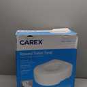 Carex Raised Toilet Seat, 5 1/2, Pack of 2