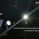 SUNLONG Solar Spotlights Outdoor Waterproof Bright Solar Wall Light Led Security Flood Light Solar Powered for Flag Patio Front Door Driveways-Automatically Activates at Dusk to Dawn (White)