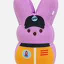 Peeps Dress Up Astronaut Easter Plush 5.75 in 6" Purple 2-Pack