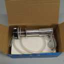 Kitchen Sink Soap Dispenser with 40" Extension Tube, Built-in Countertop Dish Soap Pump with Sponge Holder, ABS Smooth Pump Head, Under-Sink Bottle Connection Kit for Less Refills