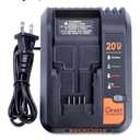 20V Fast Charger Compatible with Black and Decker 20V 12V Max Lithium Battery LBXR20 LBX4020 LBXR2020, BDCAC202B 20Volt 2A Lithium Charger Compatible with Black and Decker Drill Battery