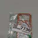 FNTCASE for iPhone 17 Pro-Max Case: Clear Magnetic Phone Cases with Screen Protector Compatible with Magsafe Slim Anti Yellowing Rugged Shockproof Protective Transparent Cell Phone Cover (B-Orange)