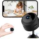 Small Security Camera, HD 1080P Mini WiFi Wireless Camera, Mini Wireless Cameras for Home Office Security, Small Nanny Cam with Motion Sensor Night Vision for Baby, Pets
