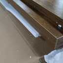 Farmhouse Console Table, 55inch Wood Vintage Console Table Narrow Sofa Tables Hallway Tables for Entryway, Living Room, Foyer (Brown)