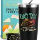 Father's Day Tumbler - Funny Father's Day Gifts from Daughter Kids Wife to Papa Husband, Cool Gifts for Dad Who Wants Nothing, 20Oz Best Dad Ever Stainless Steel Cup, Birthday Presents for Men