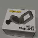 Wyckoff 2" Anti-Rattle Hitch Clamp with 2 Silencer Pads, Heavy Duty Steel Tightener & Hitch Stabilizer, Quieter Towing, for Bike Rack, Truck, SUV, RV Accessorie, Powder Coated for Corrosion Resistance (Matt Black)