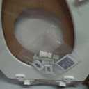 Mayfair Cassel Slow Close Toilet Seat, Easy Clean, Non Slip Premium Wood Seat, Easy Install, Made in USA, Elongated, Biscuit