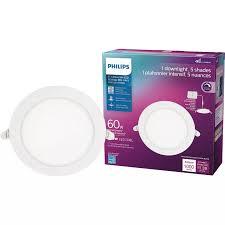 Philips 6 In. White Canless Selectable CCT LED Recessed Light Kit 580399 Philips Philips 6 In. White Canless Selectable CCT LED Recessed Light Kit 580399 Philips