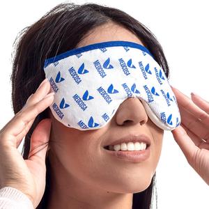Eye Mask for Dry Eyes | Warm Eye Compress | Natural Heat Eye Mask for Styes, Blepharitis, Tired Eyes & More by Medcosa (1 Count (Pack of 1))