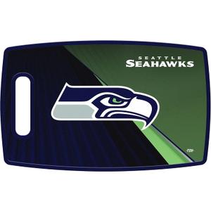 NFL Seattle Seahawks Large Plastic Cutting Board (14.5"L x 0.5"W)
