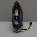 Hamilton Beach Steam Iron for Clothes & Garment Steamer with Smooth Press Stainless Steel Soleplate, 1200 Watts, 8 Retractable Cord, Black (14214)