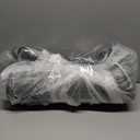 Amearea Modern Soft Hallway Runner Rug, 2x6 Feet Washable Runner Rugs for Hallway, Black Fluffy Rug Bedroom Bedside Rugs, Non Slip Memory Foam Rug Carpet for Entrance Kitchen Living Room Decor