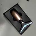 Pedete Facial Massager, 7 Colors Red Light Therapy for Face and Neck, Face Lift Device with 113F Heating Vibration for Multi Skin Care (Silver)