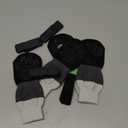 EXPAWLORER Anti Slip Dog Socks to Prevent Licking Paws, Dog Shoes for Cold Winter Snow, Dog Booties for Hardwood Floors, Dog Boots & Paw Protectors with Grippers for Small Medium Large Senior Dogs M (Black)