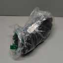 Aoudery Flowy Shorts for Women Casual Boho Ruffle Tiered Skorts High Waist Mini Skirts Golf Tennis Crochet Shorts XL, Black