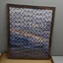 16x20 Picture Frame, Classic Brown 16 x 20 Poster Frame for Horizontal or Vertical Wall Mounting, 1 Pack
