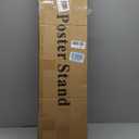 WHAUU 2Pack Sign Holder Display Stand,Heavy Duty Adjustable Pedestal Sign Stand Up to 75 inch,Double-Sided for Board & Foam,Sign Stand with Base,Fit Wedding,Restaurant,Business(Poster not Included)