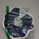 Soft Cat Cone, Adjustable Recovery Collar After Surgery to Prevent Licking Wound, Protective Cat Neck Cone, Comfortable Pet Elizabethan Collar for Cats Kittens and Puppies (S) (S (Neck: 4.8-8.7 in), Planet Pattern)