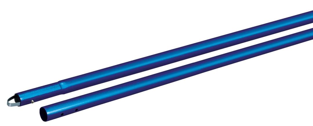 Kraft Tool (CC289SB - Blue - Pack of Three) Anodized Aluminum 1-3/4-Inch Swaged Button Handle, 72-Inch