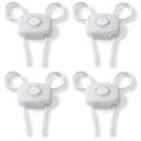 Safety 1st OutSmart Flex Lock, White, 4 Pack