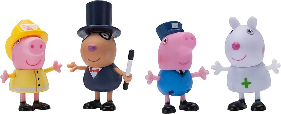 Peppa Pig When I Grow Up What I Want to Be 4-Figure Pack
