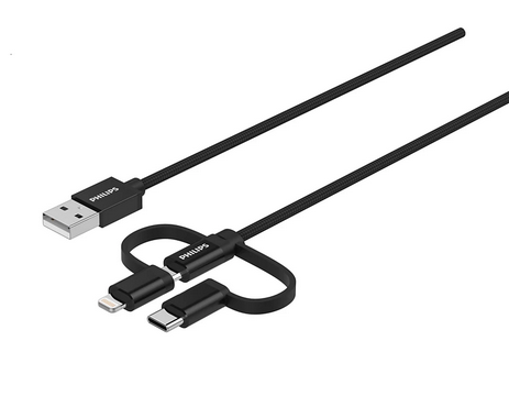 Philips 3 In 1 USB Charge Cable
