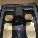 RunStar Scale for Body Weight and Fat Percentage, 8 Electrodes High Precision Digital Scale for BMI 28 Body Composition Measurement, Bathroom Smart Scales with Large Color Display FSA&HSA Eligible (BlackGold)