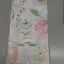 Ganeen 3 Pcs Pink Floral Tablecloth Disposable Plastic Table Covers Wildflower Waterproof Tablecloth for Baby Shower Birthday Wedding Mothers Day Tea Party Supplies and Decor, 54 x 108 Inch