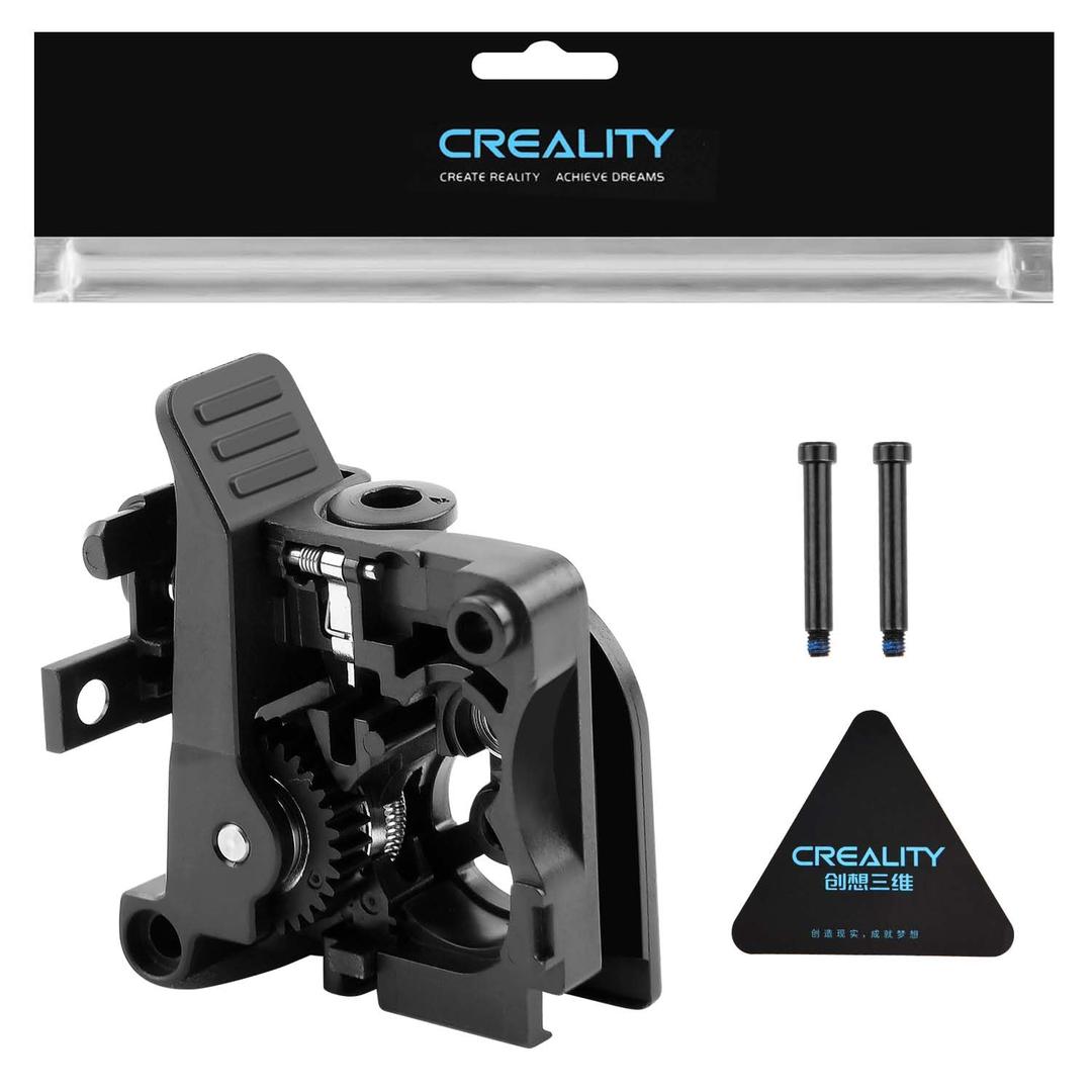 Creality Official K2 Plus Extruder Front Cover Kit, Extruded Front Shell Kit for K2 Plus/K2/K2 Pro/Sermoon M300 3D Printer, Black
