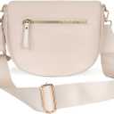 FEIBOON Spacious Nylon Crossbody Bag Bum Bag Handbags Wallets Purses Trendy Shoulder Bag for Women