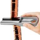 JJC 35mm 120 Film Squeegee,Film Wiper Compatible for 135 120 Negative Film with Soft Silicone Blades to Streak Free Wiping & No More Marks