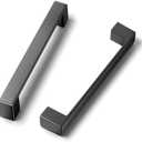 Cobbe 10 Pack Matte Black 5 Inch Kitchen Square Cabinet Handles Cabinet Pulls Kitchen Cabinet Hardware Cupboard Drawer Handles Dresser Pulls
