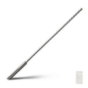 3/8 x 23.6 inch SDS Max Rotary Hammer Drill Bit, 10x600mm Carbide Tip Masonry Drill Bit,Concrete Drill Bit for Masonry, Brick, Stone, Concrete (Length :600mm / 23.6 inch, 10mm (3/8 in) Diameter)
